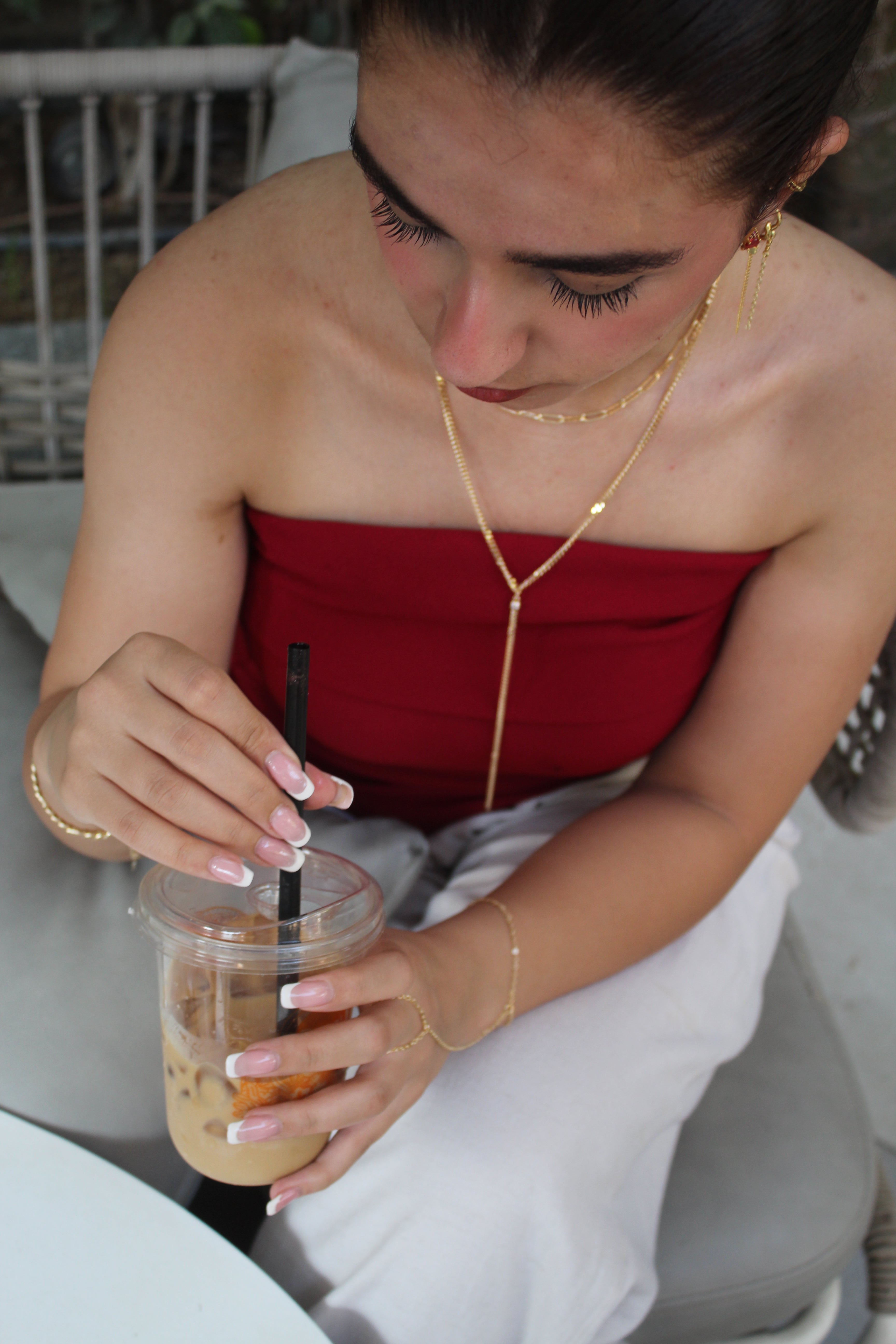 Drop necklace